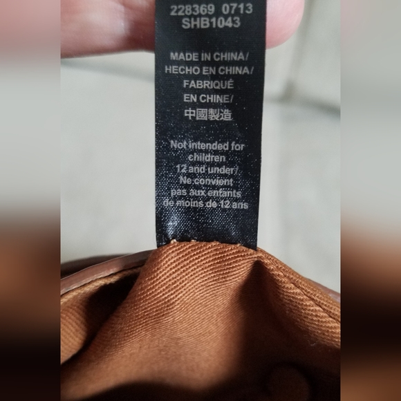 FOSSIL Vintage Leather Saddle Sholder Bag - Picture 15 of 17